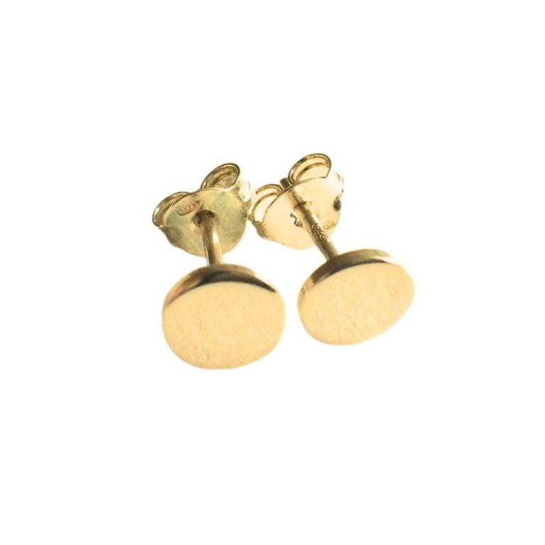 Disc earrings