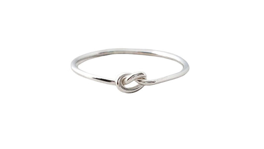 Love knot ring